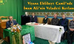 Viyana Ehlibeyt Camiî’nde İmam Ali’nin Veladeti Kutlandı