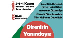 Direnişin Yanındayız Kermesine Davet