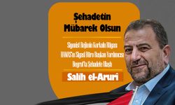 Salih el-Arurî İçin Ehla-Der'den Taziye Mesajı