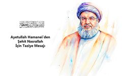 Ayetullah Hamanei’den Şehit Nasrallah İçin Taziye Mesajı