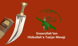 Ensarullah'tan Hizbullah'a Taziye Mesajı