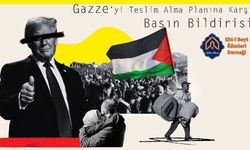Gazze’yi Teslim Alma Planına Karşı Basın Bildirisi