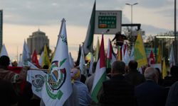 İstanbul'da Kudüs Şehitlerine Vefa Yürüyüşü