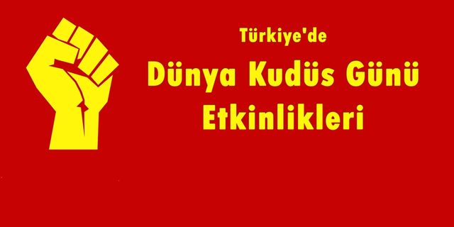 Türkiye'de Dünya Kudüs Günü Etkinlikleri