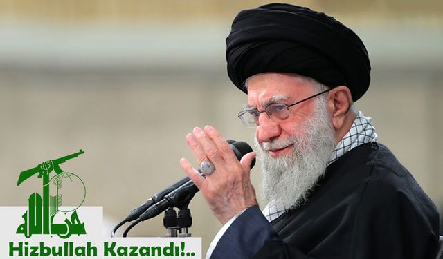 Ayetullah Hamanei: Hizbullah Kazandı