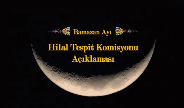 Ehla-Der'den Ramazan Ayı Hilali Açıklaması