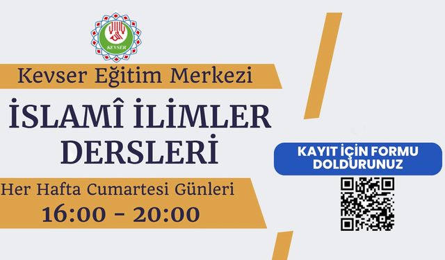 İslamî İlimler Dersleri Kayıtları Başlamıştır