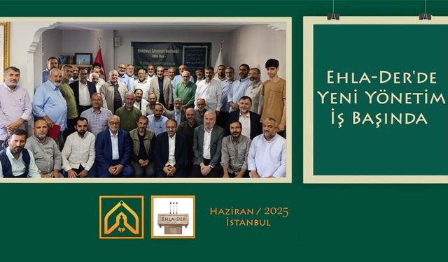 Ehla-Der'de Yeni Yönetim İş Başında + FOTO