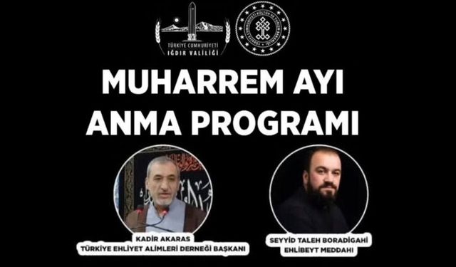 Muharrem Ayı Anma Programı - Iğdır