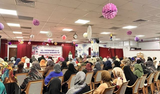 Kevser Kadın Kolları Hz. Fatıma'nın Doğum Gününü Kutladı