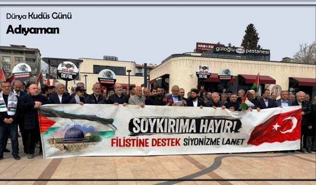 Adıyaman'da Dünya Kudüs Günü