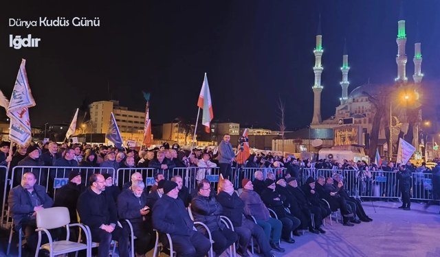 Iğdır'da Dünya Kudüs Günü