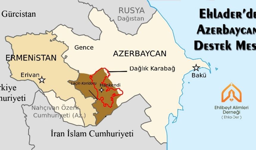 Ehlader’den Azerbaycan'a destek mesajı