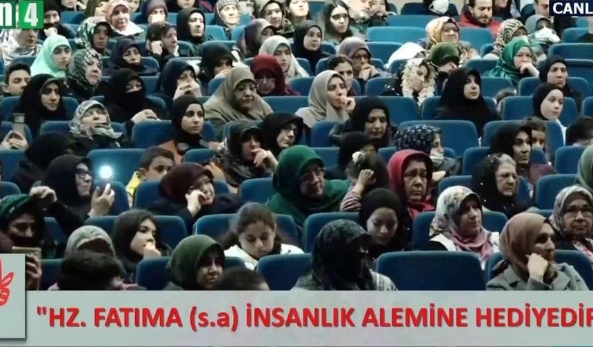 İzmir'de Hz. Fatıma'nın Doğum Günü Kutlandı