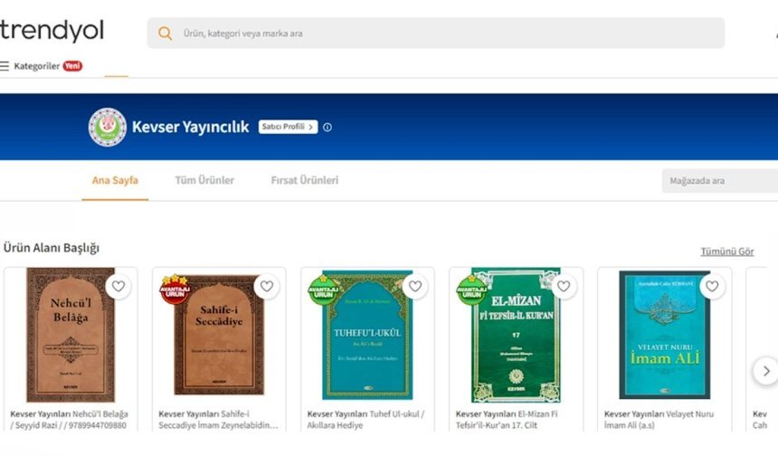 Kevser Yayınları Trendyol'da