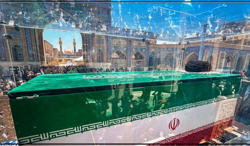 Ayetullah Seyyid Ali Hamanei'nin Naaşı Necef'te