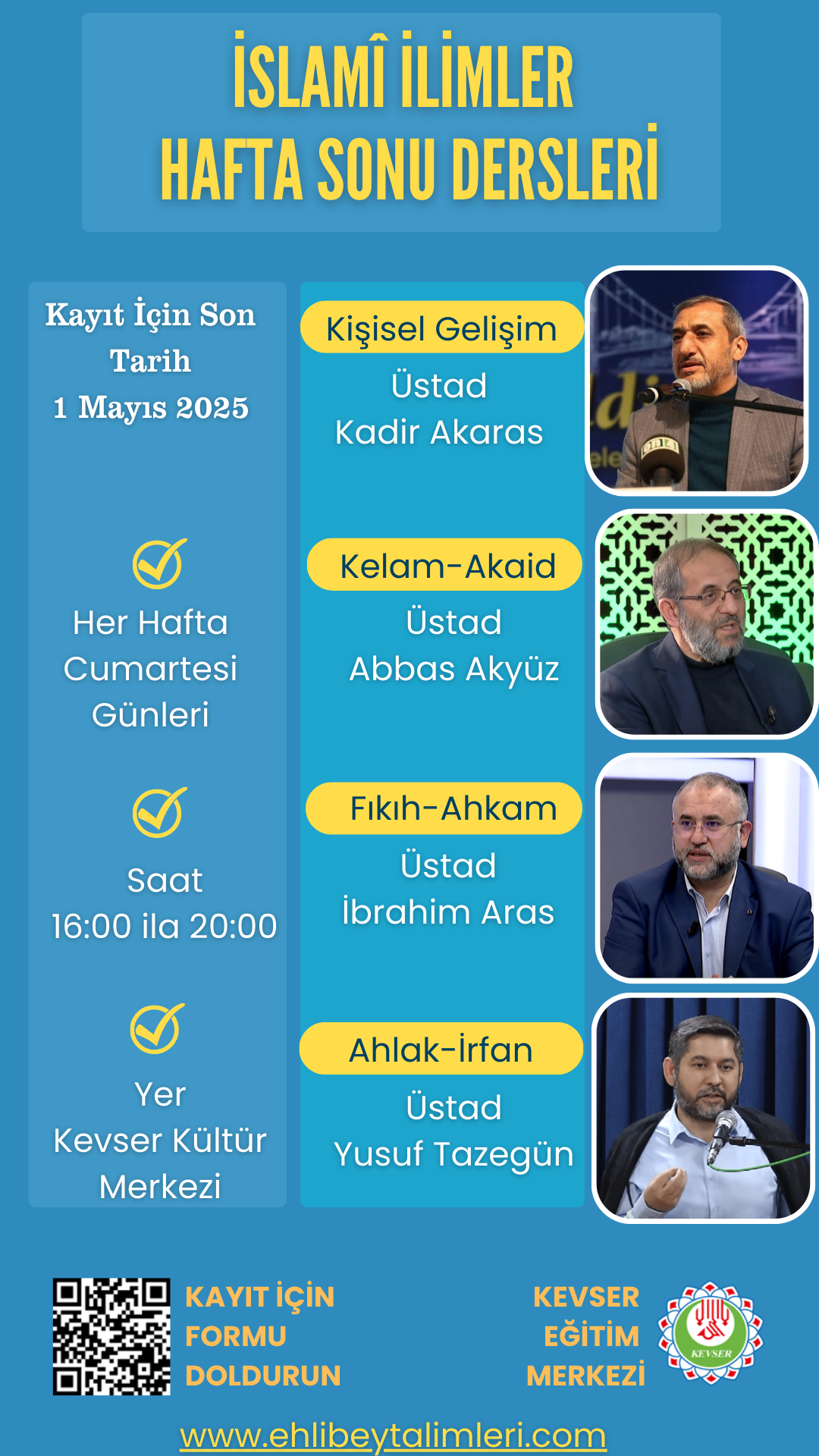 Hafta Sonu Dersleri